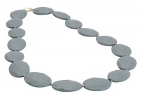 Chewbeads Hudson Necklace - Stormy Grey Chewbeads Hudson Necklace - Stormy Grey