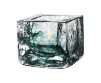 Kosta Boda Brick Votive, Green Kosta Boda Brick Votive, Green