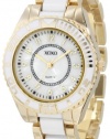 XOXO Women's XO5469 Gold-Tone And White Bracelet Watch