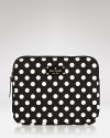 Spotted: this kate spade new york iPad case dresses up your gadget in playful graphic dots.