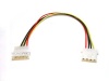 Monoprice 12-inch 4-pin Molex Male/Female Power Extension Cable