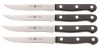 Zwilling J.A. Henckels Twin Gourmet High-Carbon Stainless Steel Steak Knives, Set of 4