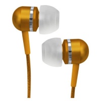 Coby CVEM79ORG Jammerz Platinum High-Performance Isolation Stereo Earphones, Orange Coby CVEM79ORG Jammerz Platinum High-Performance Isolation Stereo Earphones, Orange