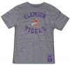 Clemson Tigers Grey Gym Class adidas Originals Tri-Blend Vintage Tee