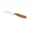 Schmidt Brothers' bonded teak paring knife plays an essential part in the chef's arsenal.