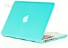 Kuzy® - TURQUOISE Hot Blue 13inch Rubberized Satin Hard Case Cover for NEW Macbook PRO 13.3 (A1278 with or without Thunderbolt) Aluminum Unibody