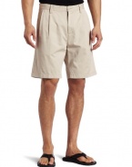 Nautica Men's Anchor Douple Pleat Front Short