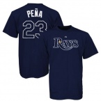 Carlos Pena Tampa Bay Rays Name and Number T-Shirt