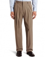 Haggar Men's City Gab Pleat Front Pant