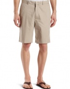 Dockers Mens Flat Front Khaki D2 Straight Fit Shorts