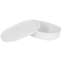 CorningWare French White 15-Ounce Oval Dish CorningWare French White 15-Ounce Oval Dish
