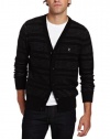 Marc Ecko Cut & Sew Men's Stripe Cardigan Sweater