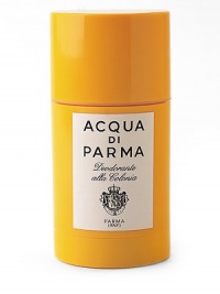A cult favorite of the Hollywood set and the elite power players for decades, this gel stick deodorant imparts the signature classic citrus fragrance and leaves the skin feeling soothed and refreshed for hours. 2.5 oz. A cult favorite of the Hollywood set and the elite power players for decades, this gel stick deodorant imparts the signature classic citrus fragrance and leaves the skin feeling soothed and refreshed for hours. 2.5 oz.