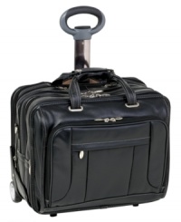 Mobile office space. This business case from McKlein features a spacious, multi-compartment design that helps you organize your professional life. It even has a detachable, checkpoint-friendly laptop case that lets you pass easily through airport security without ever removing your computer from the bag. One-year warranty. Mobile office space. This business case from McKlein features a spacious, multi-compartment design that helps you organize your professional life. It even has a detachable, checkpoint-friendly laptop case that lets you pass easily through airport security without ever removing your computer from the bag. One-year warranty.