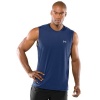 Men’s coldblack® UA Run Sleeveless T-Shirt Tops by Under Armour
