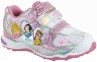 Disney 0PRF340 Princess Lighted Sneaker (Toddler/Little kid),Pink/White,7 M US Toddler