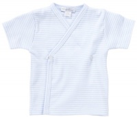 Kissy Kissy Cross Short Sleeve Tee Simple Stripes - Blue-6-9 M Kissy Kissy Cross Short Sleeve Tee Simple Stripes - Blue-6-9 M