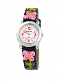 Jacques Farel Kids' HBBC5122R Butterfly Watch and Key Chain Gift Set Jacques Farel Kids' HBBC5122R Butterfly Watch and Key Chain Gift Set