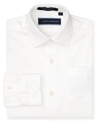 From Joseph Abboud, a crisp dress shirt designed to provide the ideal canvas for his dressy ensemble. From Joseph Abboud, a crisp dress shirt designed to provide the ideal canvas for his dressy ensemble.