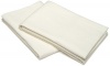 Pinzon Signature 190-Gram Cotton Velvet Flannel King Pillowcase, Set of 2, Cream