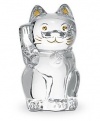 Baccarat Crystal Clear Lucky Cat 2607786