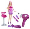 Barbie Loves Glitter Blowdryer Doll
