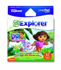 LeapFrog Explorer Learning Game: Dora the Explorer (works with LeapPad & Leapster Explorer) LeapFrog Explorer Learning Game: Dora the Explorer (works with LeapPad & Leapster Explorer)