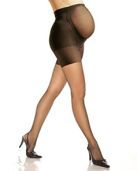 Spanx ® offers a cradle of support for expectant moms. Non-binding waist band. Added under belly support. Style #15 Spanx ® offers a cradle of support for expectant moms. Non-binding waist band. Added under belly support. Style #15
