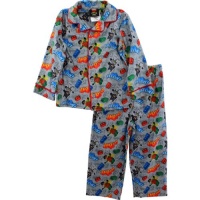 LEGO Batman & Robin Ka-Pow Grey Flannel Coat Pajamas 4-6 LEGO Batman & Robin Ka-Pow Grey Flannel Coat Pajamas 4-6