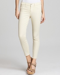 A soft pastel hue makes these J Brand skinny jeans a must-have for spring. A soft pastel hue makes these J Brand skinny jeans a must-have for spring.