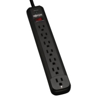 Tripp Lite TLP712B Surge Protector Strip 120V 7 Outlet 12ft Cord 1080 Joule Black Tripp Lite TLP712B Surge Protector Strip 120V 7 Outlet 12ft Cord 1080 Joule Black