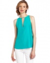 Parker Women's Keyhole Top, Sea, Large