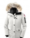 Canada Goose Ladies Montebello Parka (White, Medium)