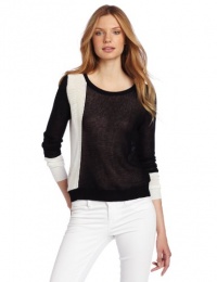 BCBGMAXAZRIA Women's Julian Color-Block Sweater BCBGMAXAZRIA Women's Julian Color-Block Sweater
