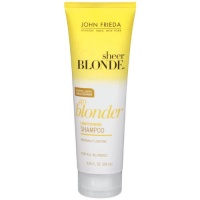 John Frieda Sheer Blonde Go Blonder Lightening Shampoo, 8.45 Fluid Ounce (Pack of 2) John Frieda Sheer Blonde Go Blonder Lightening Shampoo, 8.45 Fluid Ounce (Pack of 2)