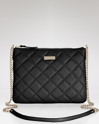 kate spade new york translates its uptown polish to evening with this convertible leather crossbody. Crafted from leather and sized for the essentials, it's ready for a night out. kate spade new york translates its uptown polish to evening with this convertible leather crossbody. Crafted from leather and sized for the essentials, it's ready for a night out.