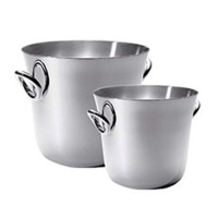Christofle Vertigo Silver-plated Ice Pail Christofle Vertigo Silver-plated Ice Pail