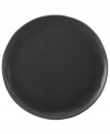 Find stylish versatility in the organic shape and matte-glazed finish of the Casual Luxe dinner plate from Donna Karan by Lenox. Durable stoneware in modern black is an ideal host for everyday meals and a natural go-to for entertaining.