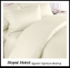 Royal Hotel's Solid Ivory 800-Thread-Count 4pc California-King Bed Sheet Set 100-Percent Egyptian Cotton, Sateen Solid, Deep Pocket