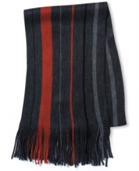 This American Rag scarf is a classy addition to your winter look. This American Rag scarf is a classy addition to your winter look.