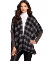 Design History Women's Mixed Media Plaid
