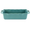 Appolia French Ceramic Cake/Loaf Pan, Turquoise