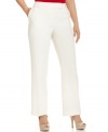 Must-haves for your wear-to-work wardrobe: Charter Club's plus size straight leg pants.
