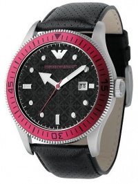 Armani Unisex's Leather Collection watch #AR0567 Armani Unisex's Leather Collection watch #AR0567