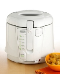 Fried food doesn't have to be fast food. Create dynamic and delicious dishes with your own deep fryer. Handy temperature controls give you flexibility to prepare food just the way you like it, while an ingenious system makes draining and recycling oil safe and easy. One-year warranty. Model D677UX. Fried food doesn't have to be fast food. Create dynamic and delicious dishes with your own deep fryer. Handy temperature controls give you flexibility to prepare food just the way you like it, while an ingenious system makes draining and recycling oil safe and easy. One-year warranty. Model D677UX.