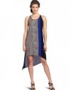 BCBGMAXAZRIA Women's Cici Asymmetrical Tank Dress