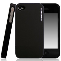 CaseCrown Lux Glider Case for Apple iPhone 4 and 4S (AT&T, Sprint, & Verizon compatible) - Black Obsidian CaseCrown Lux Glider Case for Apple iPhone 4 and 4S (AT&T, Sprint, & Verizon compatible) - Black Obsidian