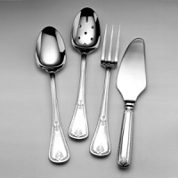 Simple and understated, this flatware is a welcome addition to any table, for any occasion. Simple and understated, this flatware is a welcome addition to any table, for any occasion.