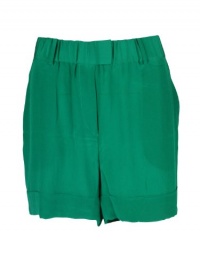 Cut25 By Yigal Azrouel Womens Cuffed Silk Dress Shorts Cut25 By Yigal Azrouel Womens Cuffed Silk Dress Shorts