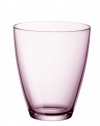 Bormioli Rocco Zeno Rocks Glass, Lilac, Set of 12